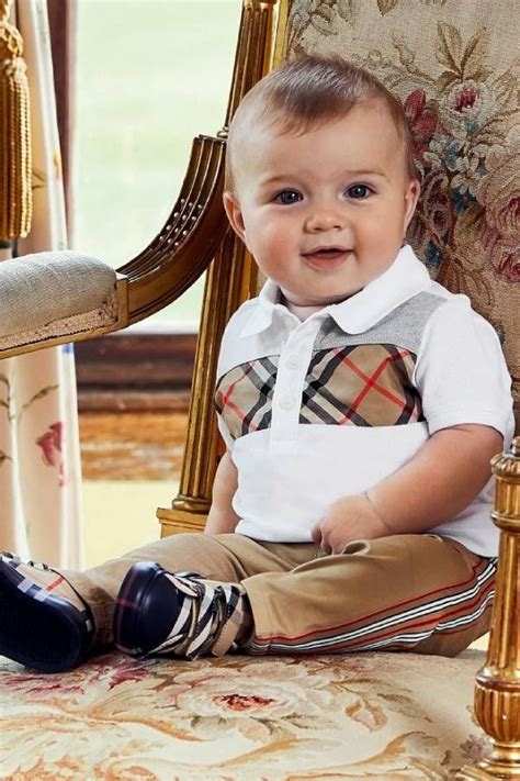 baby boy burberry|baby boy burberry outfit.